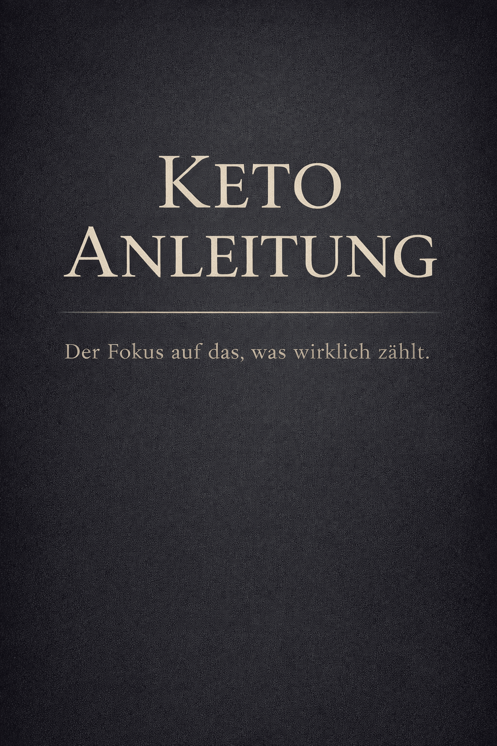 Keto Anleitung - Digitale PDF - Keto - Anleitung.de