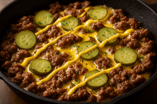 Keto-Cheeseburger-Pfanne - Keto-Anleitung.de