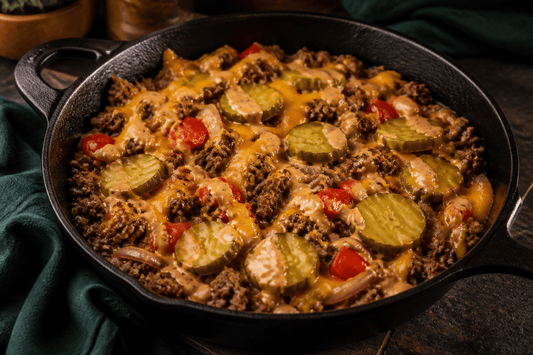 Keto-Cheeseburger-Pfanne - Keto-Anleitung.de