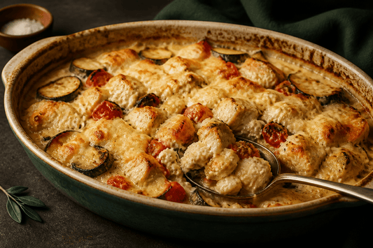 Hähnchen-Feta-Auflauf - Keto-Anleitung.de