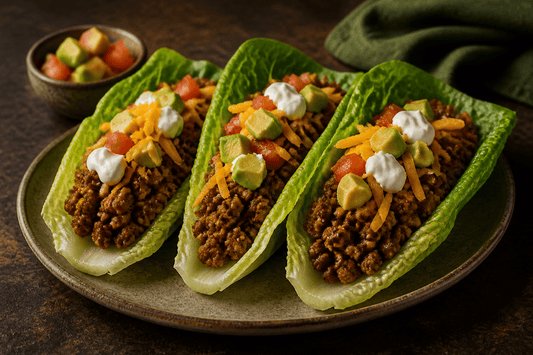 Keto-Tacos mit Salatblättern - Keto-Anleitung.de