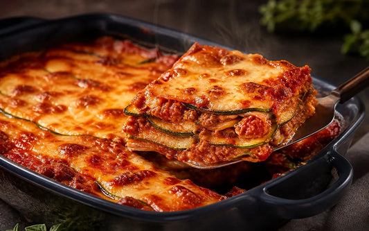 Keto Zucchini-Lasagne ohne Nudelplatten - Keto-Anleitung.de